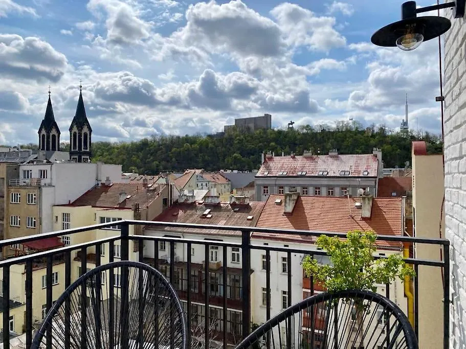 Romantic Terrace Studio In Karlin Praga Repubblica Ceca