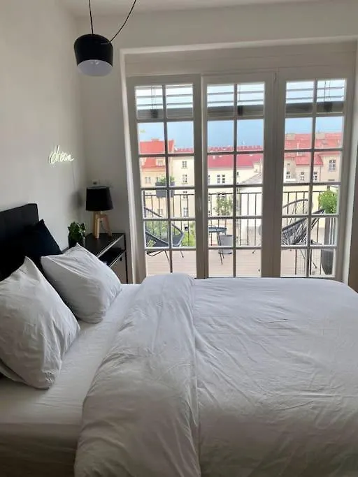 Apartment Romantic Terrace Studio In Karlin Prague Czech Republic