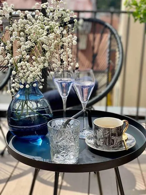 Romantic Terrace Studio In Karlin Prague Czech Republic